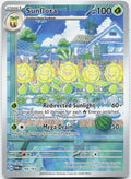 Sunflora 169/167 Illustration Rare Twilight Masquerade Pokemon Holo Near Mint