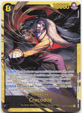 Crocodile OP14-120 Secret Rare The Azure Sea's Seven One Piece Foil Near Mint