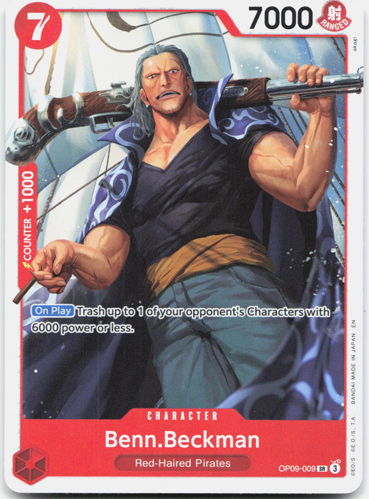 Benn.Beckman (Reprint) OP09-009 Premium Booster -The Best- Vol. 2 NM