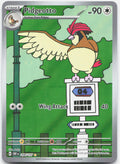 Pidgeotto 208/197 Illustration Rare Obsidian Flames Pokemon Holo Near Mint