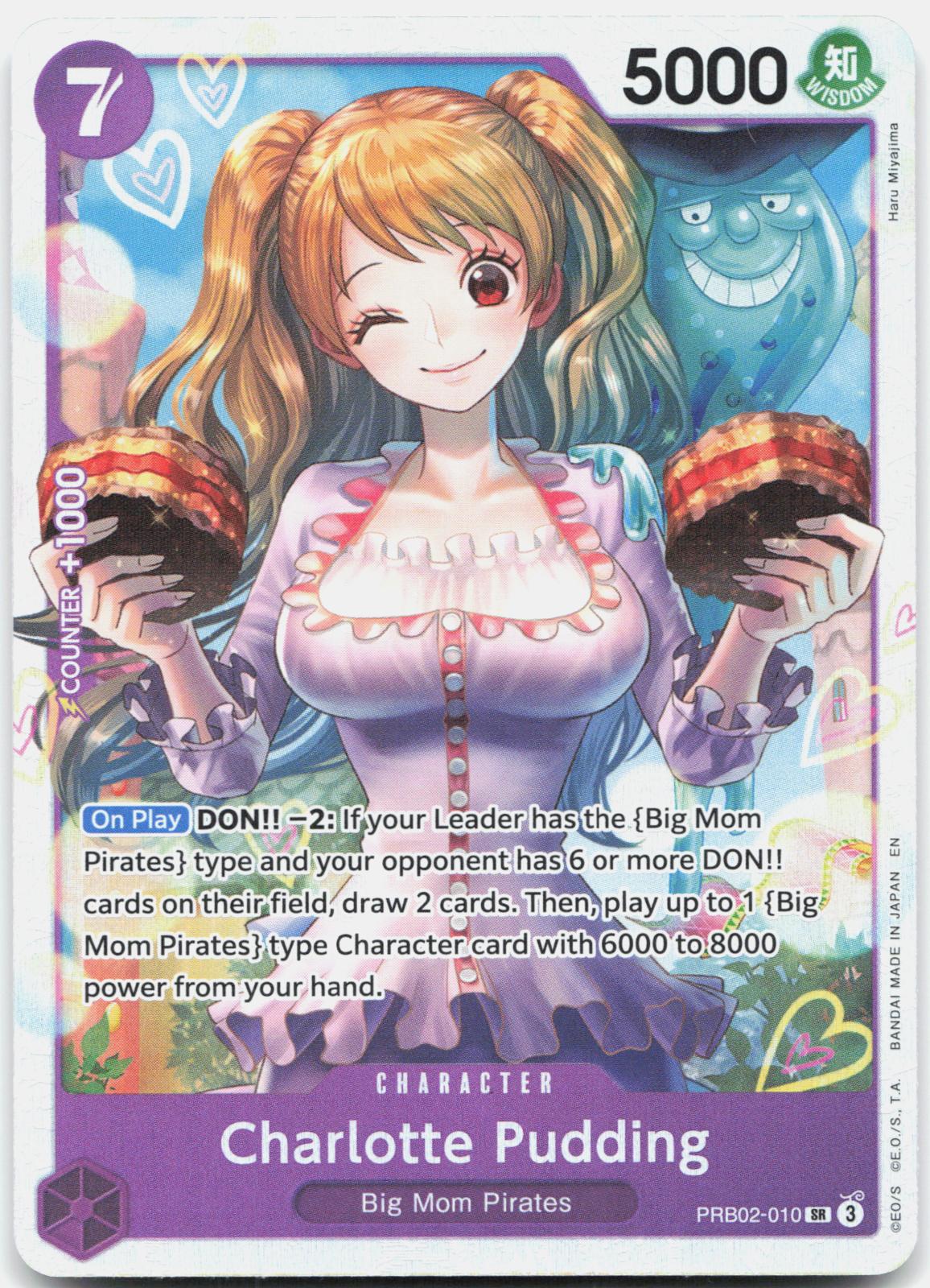 Charlotte Pudding PRB02-010 Premium Booster -The Best- Vol. 2 One Piece Foil NM