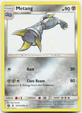Metang SV31/SV94 Shiny Rare Hidden Fates Shiny Vault Pokemon Holo Near Mint
