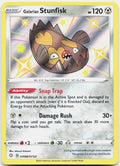 Galarian Stunfisk SV088/SV122 Shining Fates Shiny Vault Pokemon Holo NM