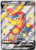Centiskorch V SV108/SV122 Holo V Rare Shining Fates Shiny Vault Pokemon NM