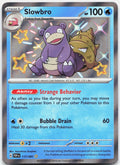 Slowbro 117/091 Shiny Rare Paldean Fates Pokemon Holo Near Mint