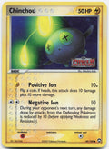 Chinchou 49/108 Common Power Keepers Pokemon Reverse Holo Moderately Played