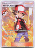 Red's Challenge 213/214 Ultra Rare Unbroken Bonds Pokemon Holo Near Mint