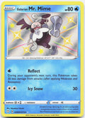 Galarian Mr. Mime SV020/SV122 Shining Fates Shiny Vault Pokemon Holo NM