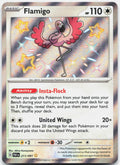 Flamigo 211/091 Shiny Rare Paldean Fates Pokemon Holo Near Mint