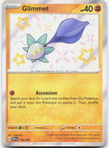 Glimmet 179/091 Shiny Rare Paldean Fates Pokemon Holo Near Mint