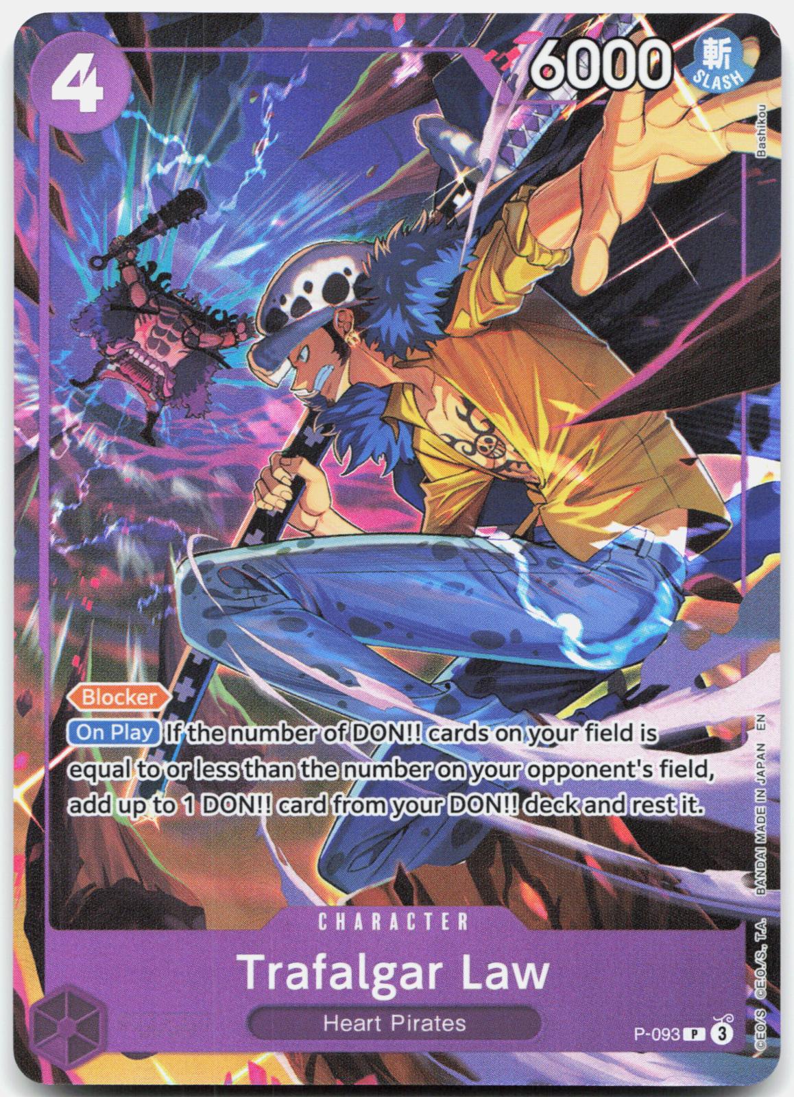 Trafalgar Law (Illustration Box Vol.6) P-093 One Piece Promotion Cards 