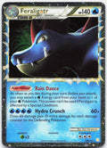 Feraligatr 108/123 Prime Rare HeartGold & SoulSilver Pokemon Holo Lightly Played