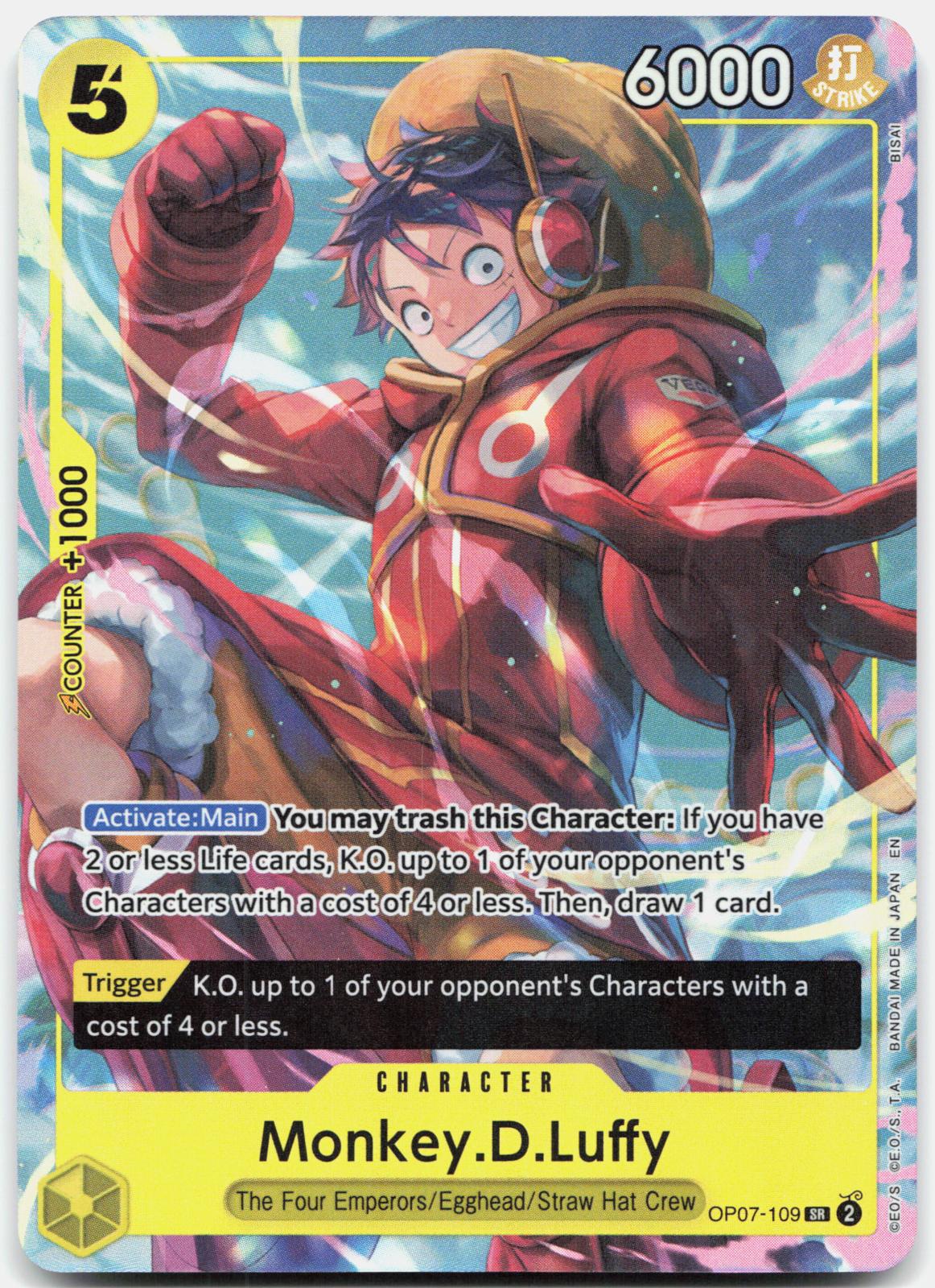 Monkey.D.Luffy (Illustration Box Vol.3) OP07-109 Near Mint