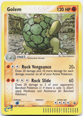 Golem 5/97 Holo Rare Dragon Pokemon Damaged