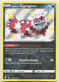 Galarian Zigzagoon SV078/SV122 Shining Fates Shiny Vault Pokemon Holo NM