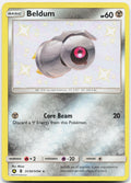 Beldum SV30/SV94 Shiny Rare Hidden Fates Shiny Vault Pokemon Holo Near Mint