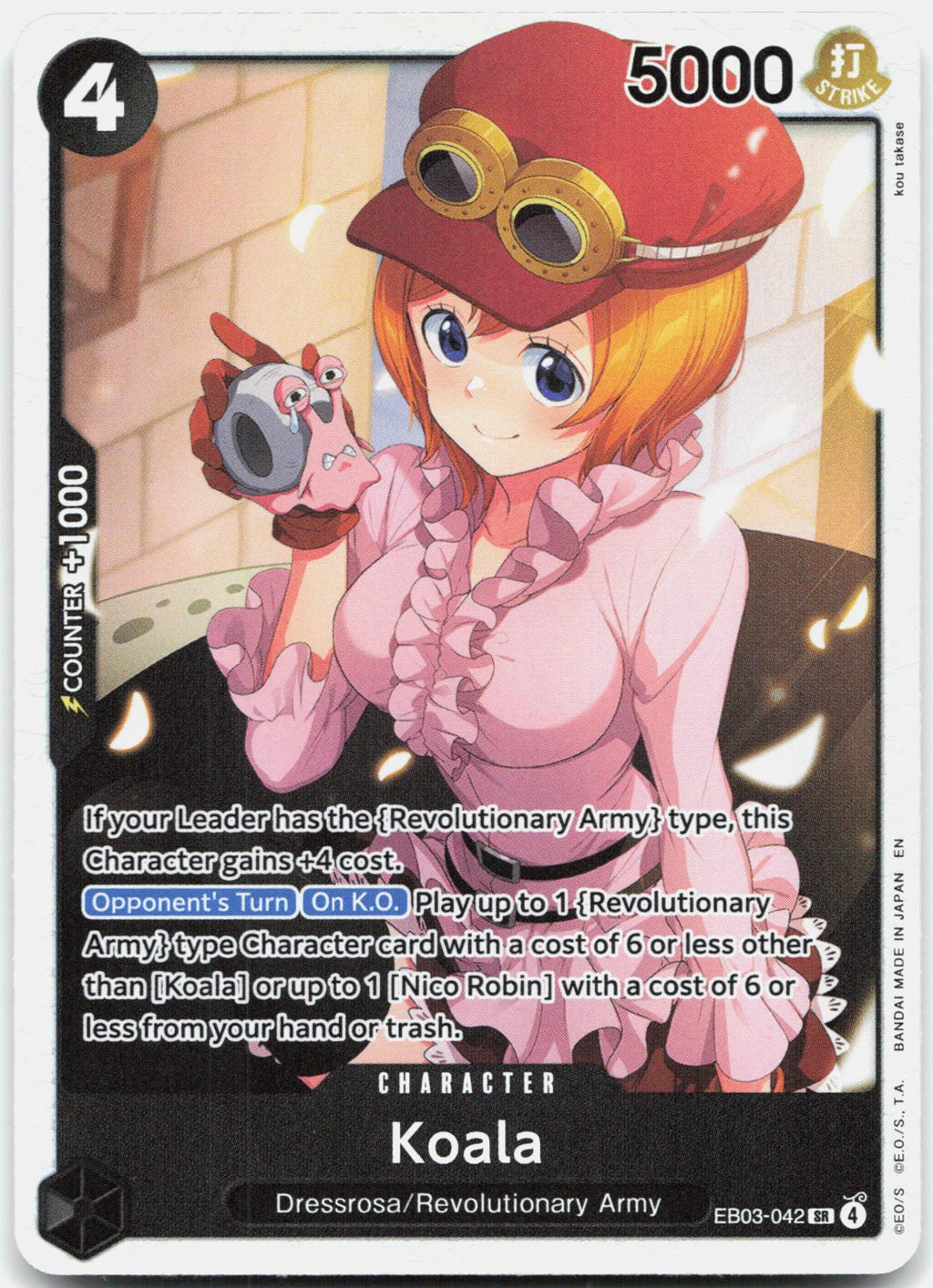 Koala EB03-042 Extra Booster: One Piece Heroines Edition One Piece Foil NM