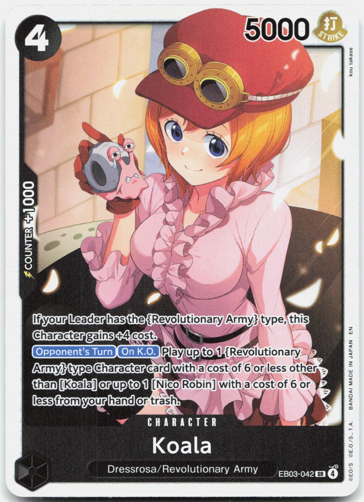 Koala EB03-042 Extra Booster: One Piece Heroines Edition One Piece Foil NM