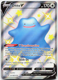 Ditto V SV118/SV122 Holo V Rare Shining Fates Shiny Vault Pokemon Near Mint