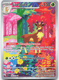 Sawsbuck 166/162 Illustration Rare Temporal Forces Pokemon Holo Near Mint