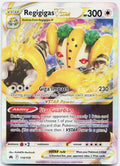 Regigigas VSTAR 114/159 Holo VSTAR Rare Crown Zenith Pokemon Near Mint