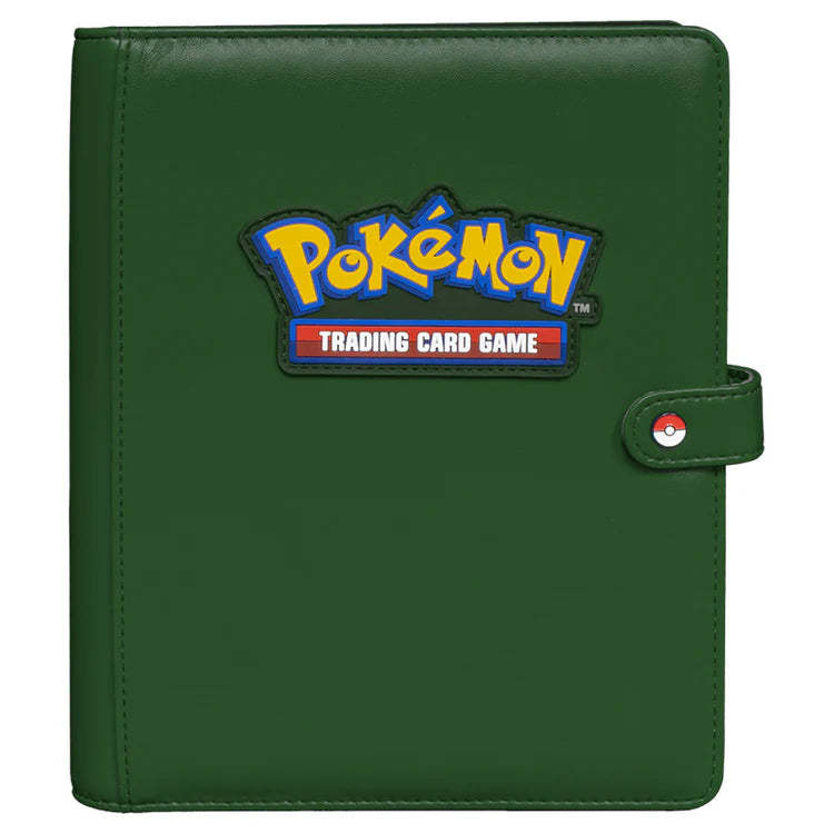 Premium Green 4 Pocket Snap Binder