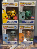 Pokémon Diamond Glitter Funko Pop! Lot of 4