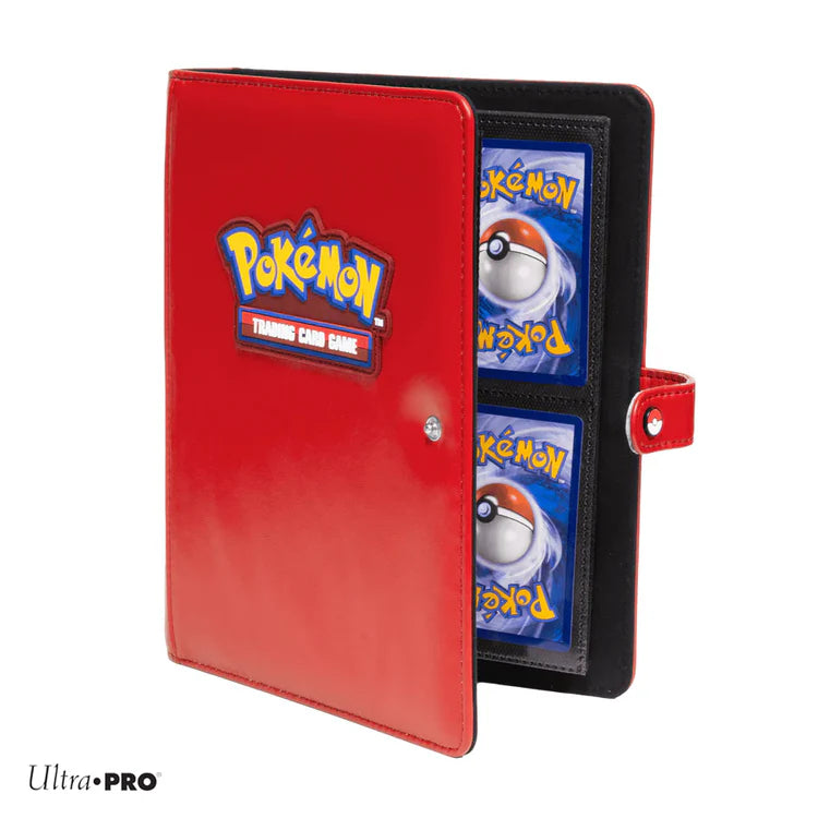 Premium Red 4 Pocket Snap Binder (Ultra Pro)