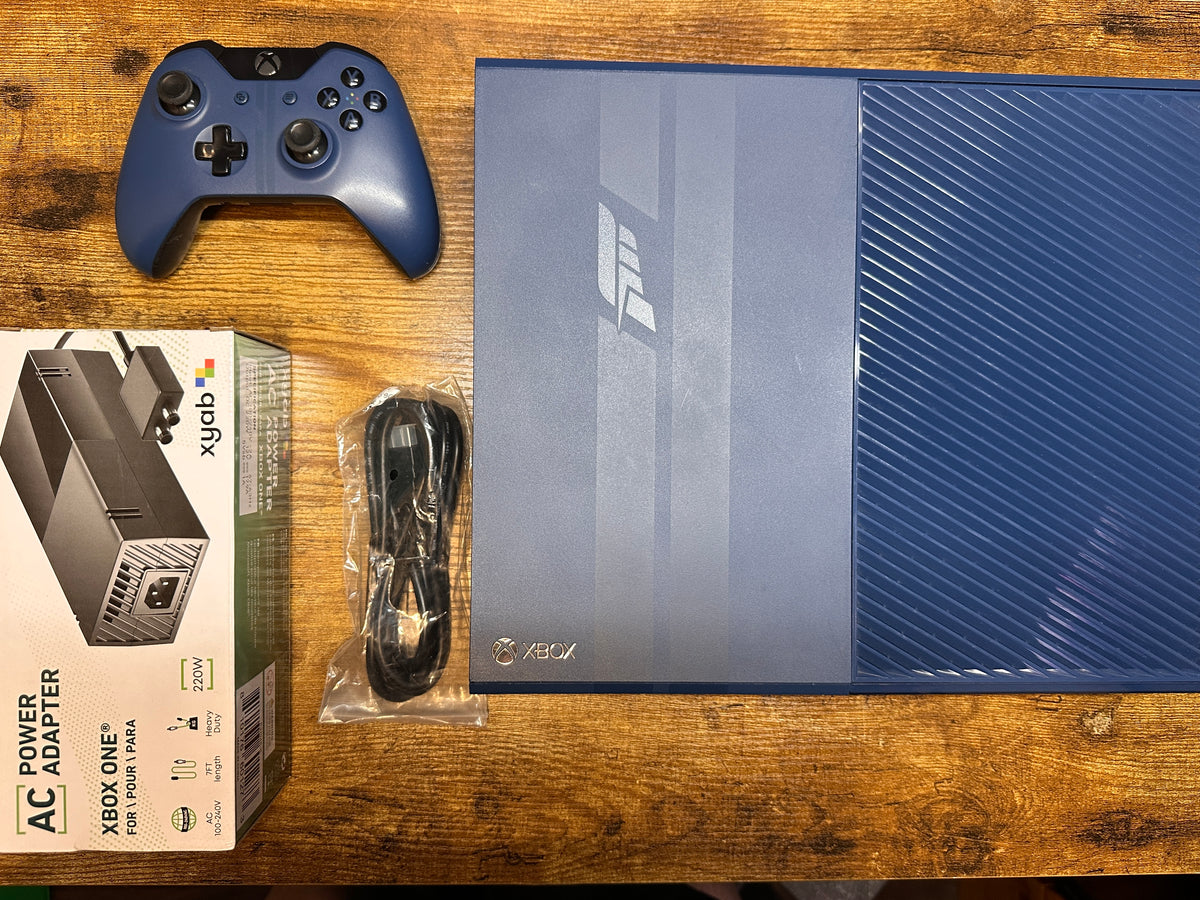 Microsoft Xbox One Forza Motorsport 6 Limited Ed. 1TB Blue Console Bundle TESTED