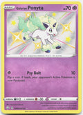 Galarian Ponyta SV047/SV122 Shiny Rare Shining Fates Shiny Vault Pokemon Holo NM