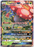 Vileplume GX 4/236 Holo GX Rare Cosmic Eclipse Pokemon Near Mint