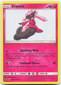 Diancie SV36/SV94 Shiny Rare Hidden Fates Shiny Vault Pokemon Holo Near Mint
