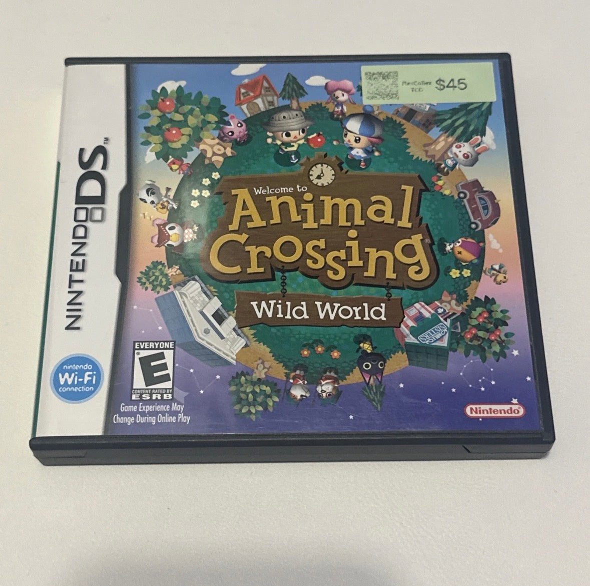 Animal Crossing Wild World DS - Front Cover