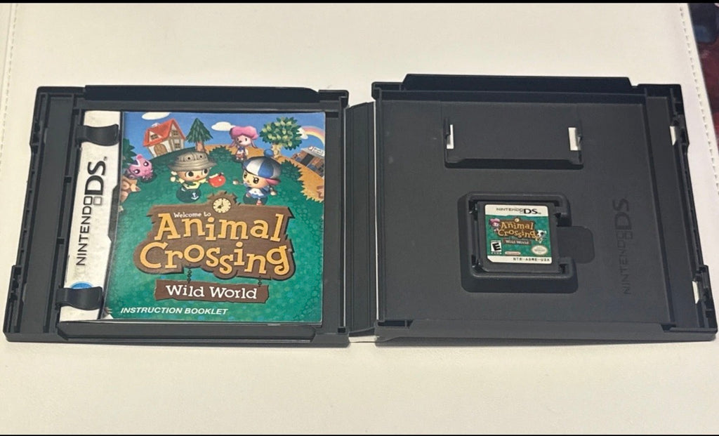 Animal Crossing Wild World DS - Inside Case
