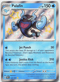 Palafin 124/091 Shiny Rare Paldean Fates Pokemon Holo Near Mint