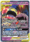 Muk & Alolan Muk GX 61/214 Holo GX Rare Unbroken Bonds Pokemon Near Mint