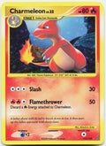 Charmeleon 102/100 Secret Rare Stormfront Pokemon Holo Moderately Played