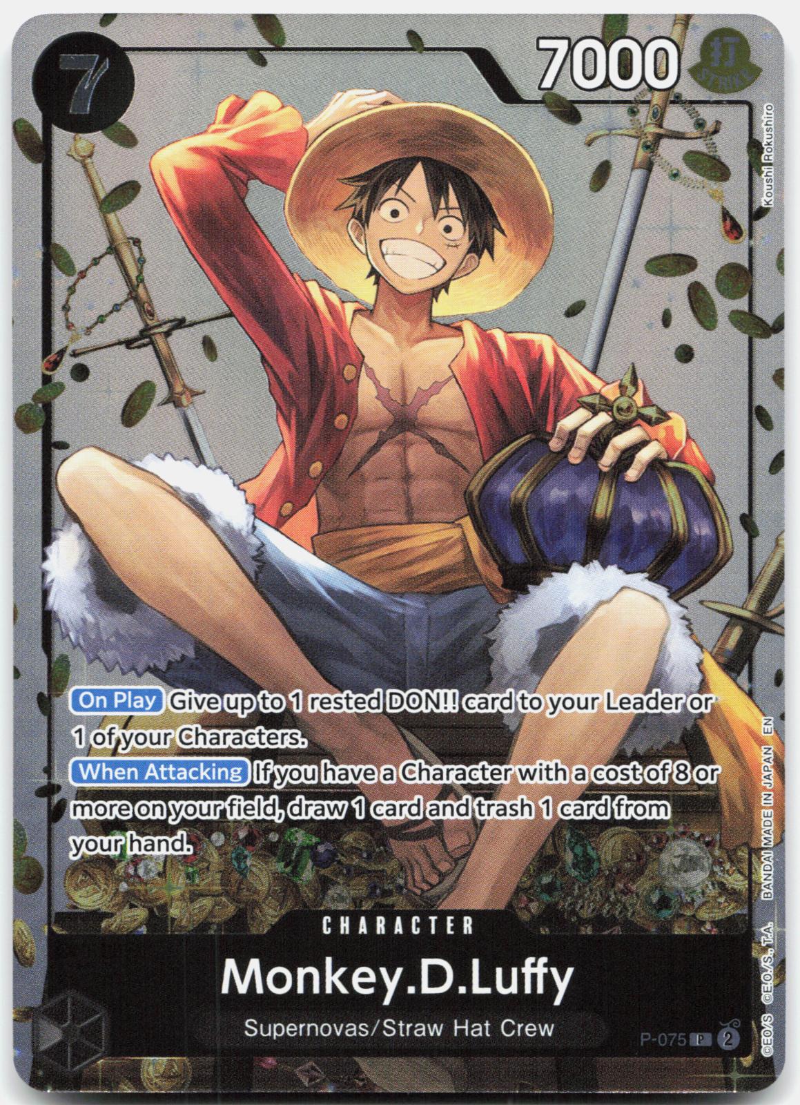 Monkey.D.Luffy (Premium Card Collection -Best Selection Vol. 3-) P-075 NM