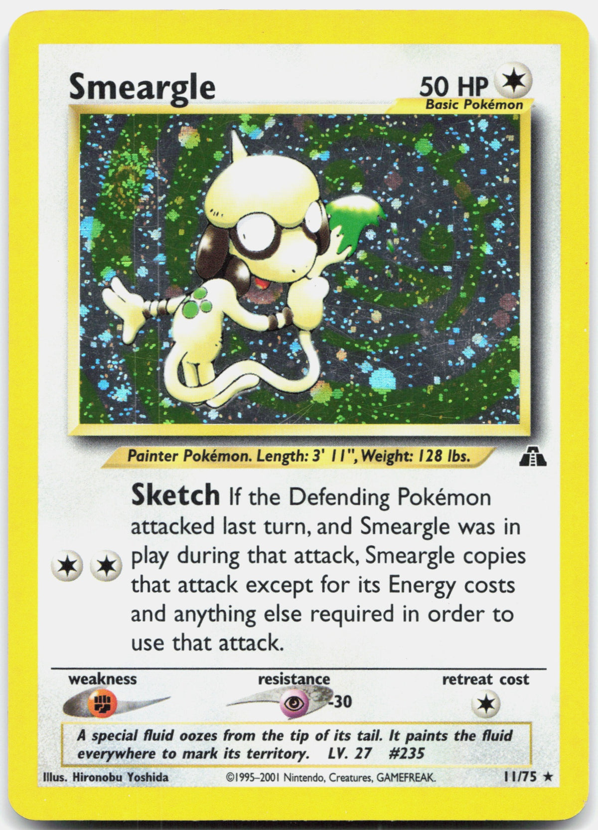 Smeargle Neo Discovery front