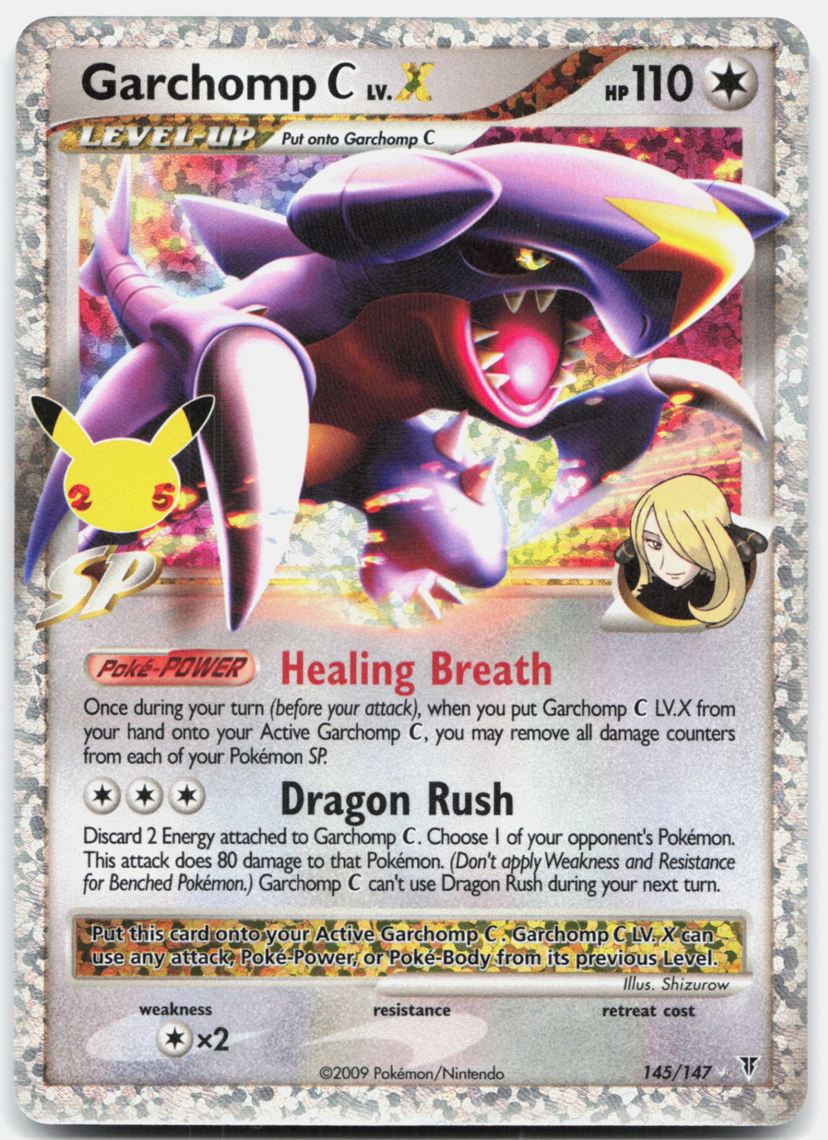 Garchomp C LV.X front