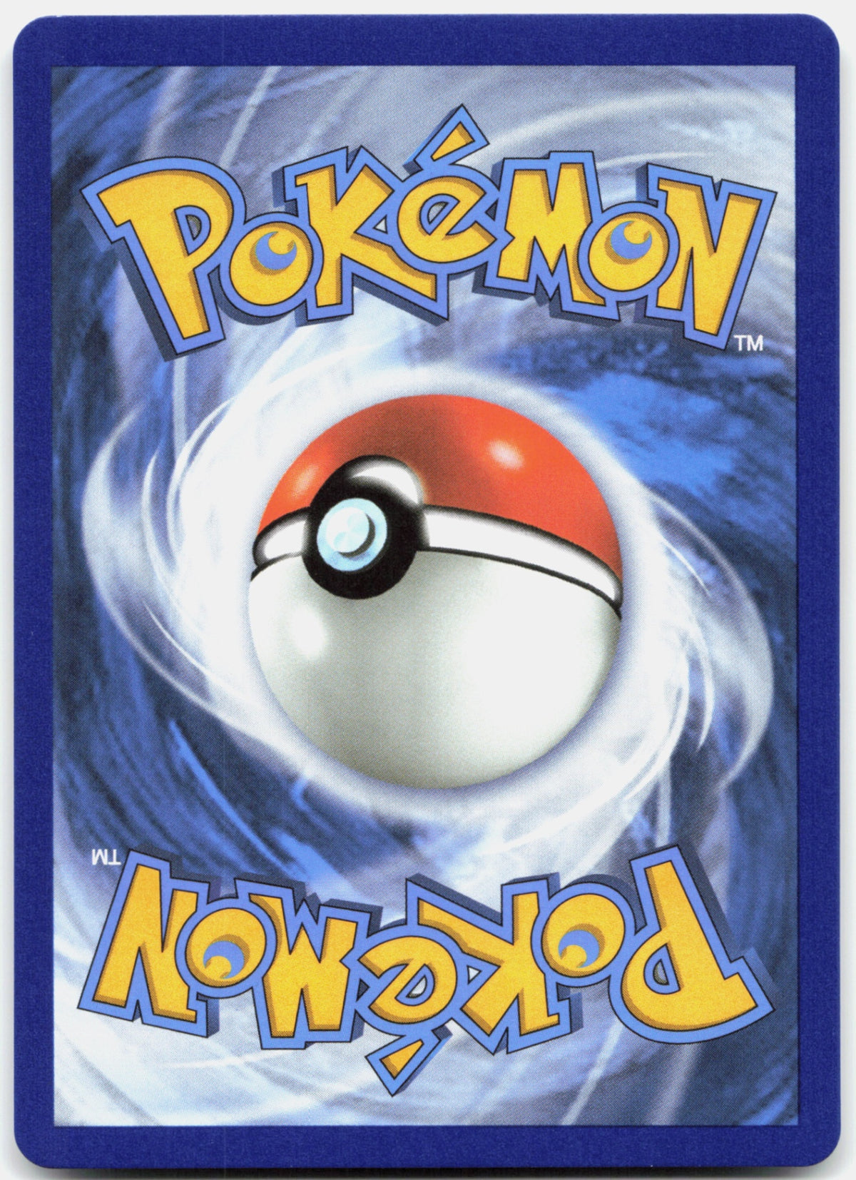 Pokemon card back