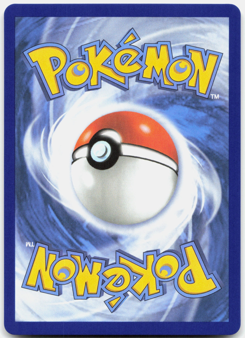 Pokemon card back