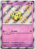 Flittle 164/091 Shiny Rare Paldean Fates Pokemon Holo Near Mint