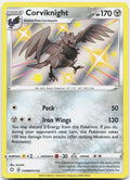 Corviknight SV089/SV122 Shiny Rare Shining Fates Shiny Vault Pokemon Holo NM