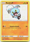 Rockruff SV23/SV94 Shiny Rare Hidden Fates Shiny Vault Pokemon Holo Near Mint