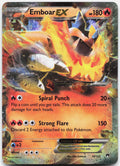 Emboar EX 14/122 Holo EX Rare BREAKpoint Pokemon Near Mint