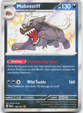 Mabosstiff 188/091 Shiny Rare Paldean Fates Pokemon Holo Near Mint