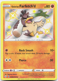 Galarian Farfetch'd SV063/SV122 Shining Fates Shiny Vault Pokemon Holo NM