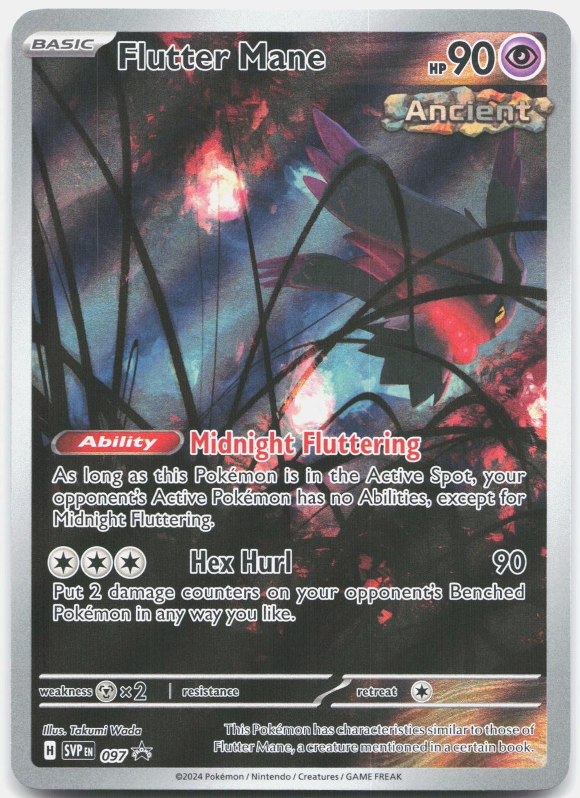 Flutter Mane 097 Holo Promo Scarlet & Violet Promo Pokemon Near Mint