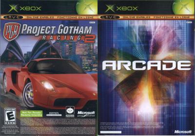 Project Gotham Racing 2 & Xbox Live Arcade Xbox